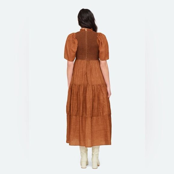 Sea New York • Yara redwood midi dress - Picture 4 of 11